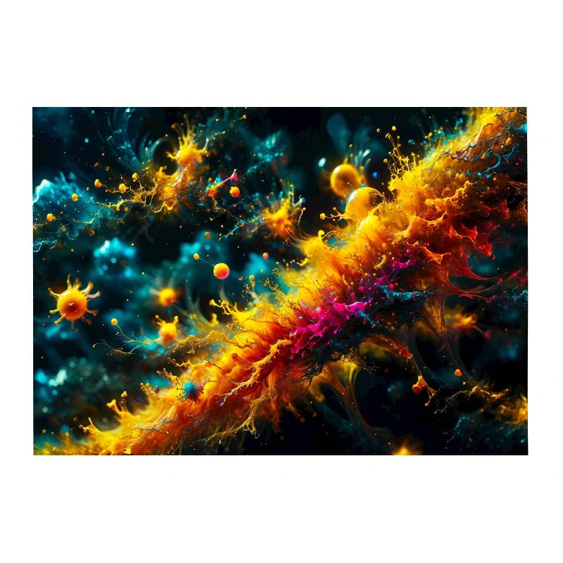 Makro Chaos Gelb
