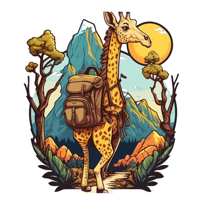Giraffen-Trekker