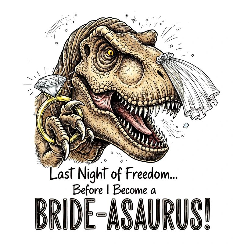 Bride-aurus: Dino Bridal Night