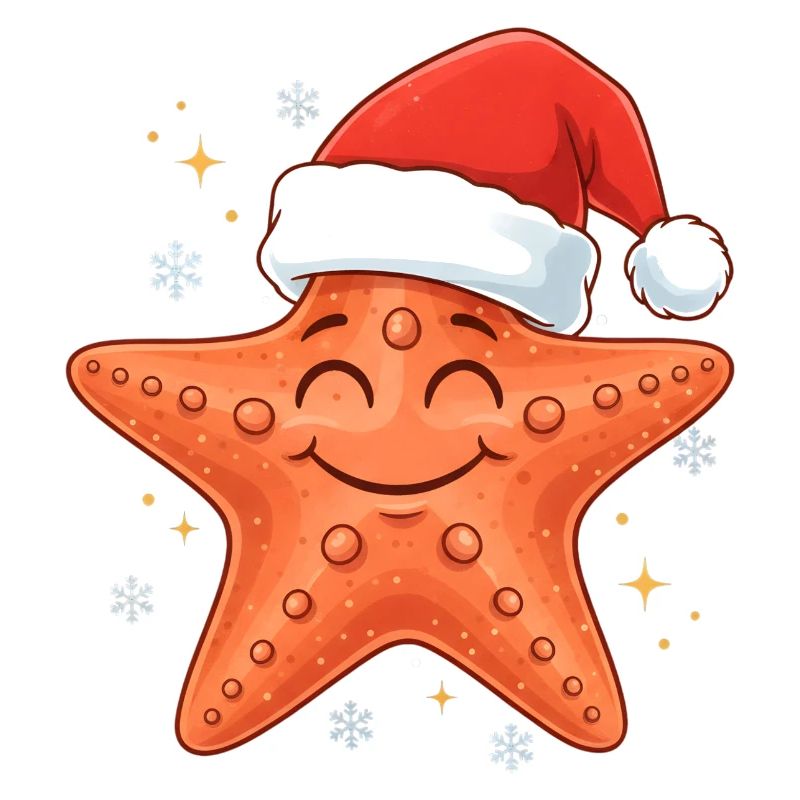 Seestern-Weihnachten