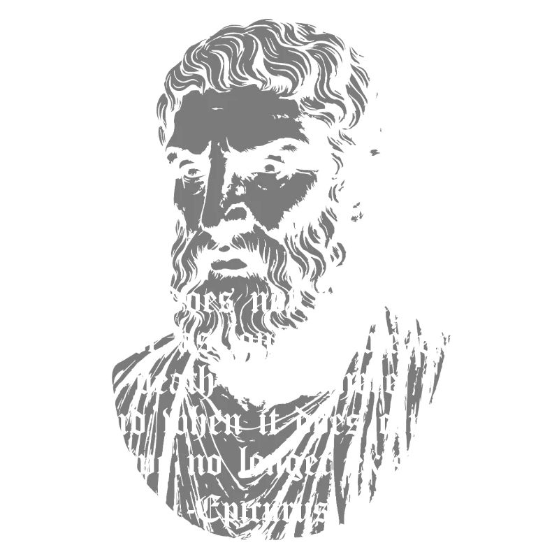 Epikur Todes-Gothic Zitat