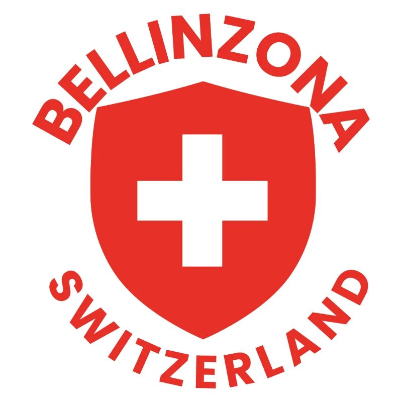 Bellinzona-Schild Schweizer Flagge