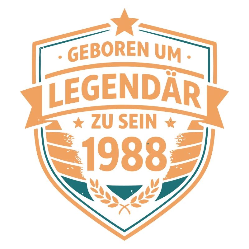 Geboren 1988 Legendenabzeichen