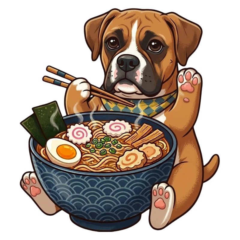 Kawaii Festramen-Hund