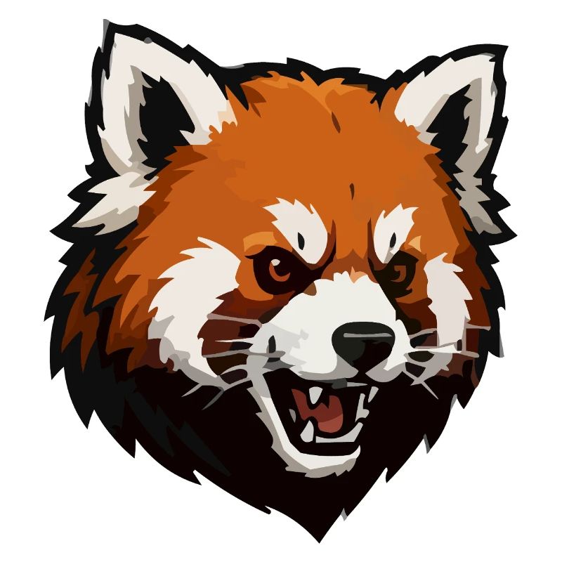 Aggressiver Fuchs
