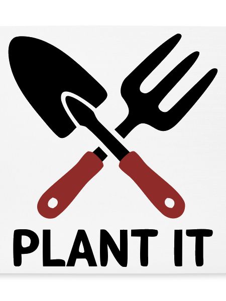 Gartenwerkzeug Plant It Logo