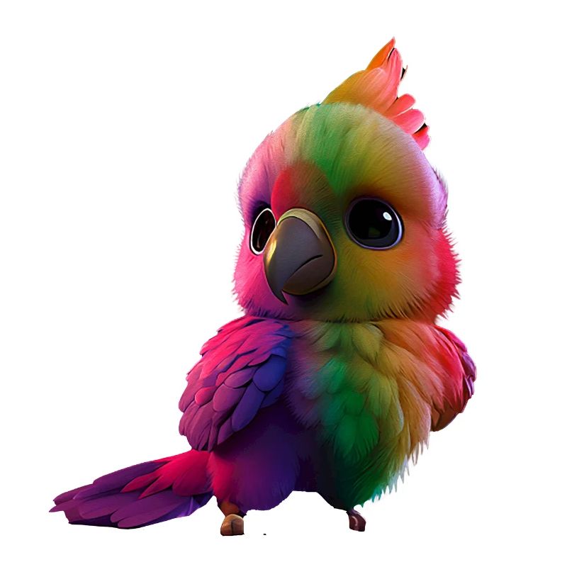Rainbow Parrot