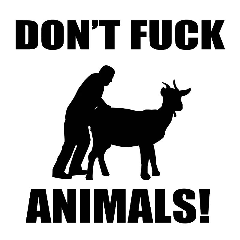 dont fuck animals