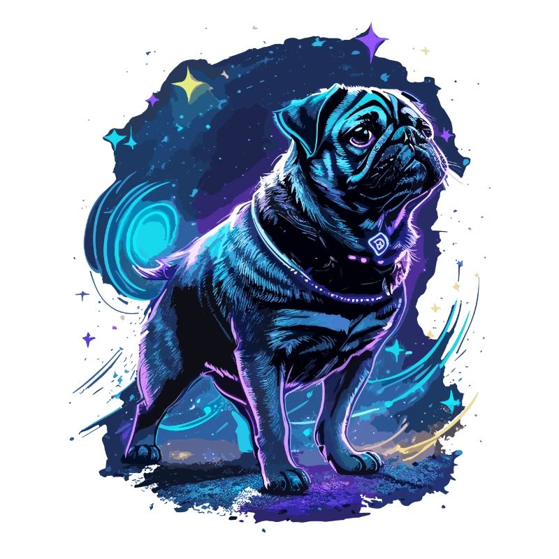 Mops Mitternachtszauber