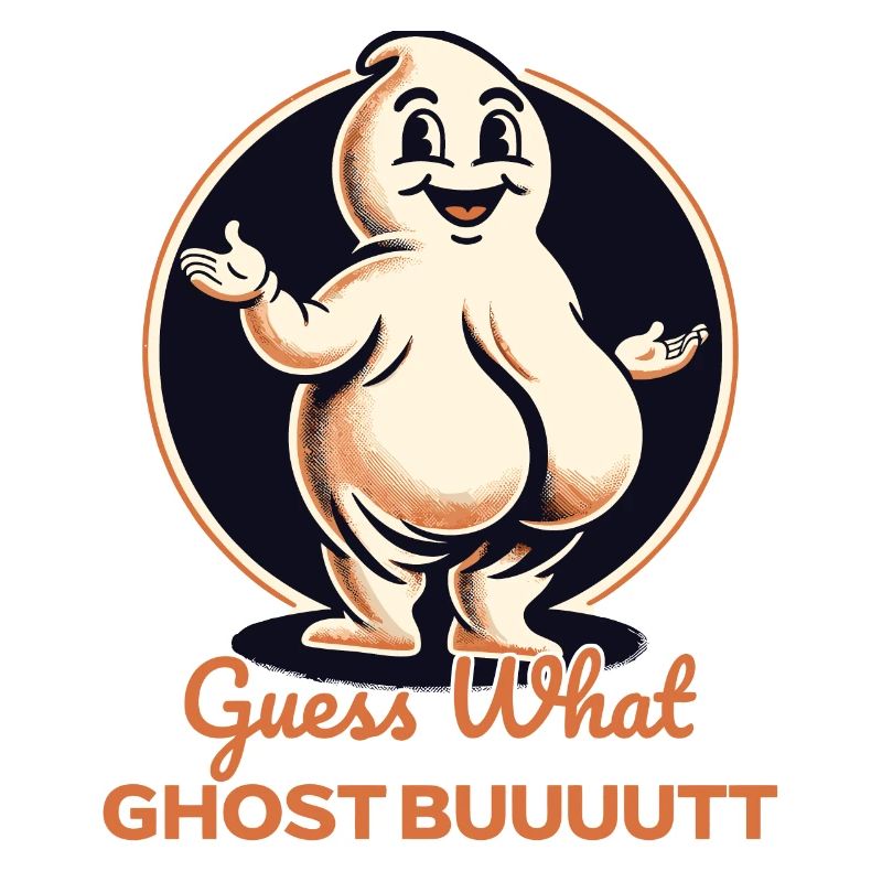 Halloween Costume Ghosts Butt Funny Ghosts