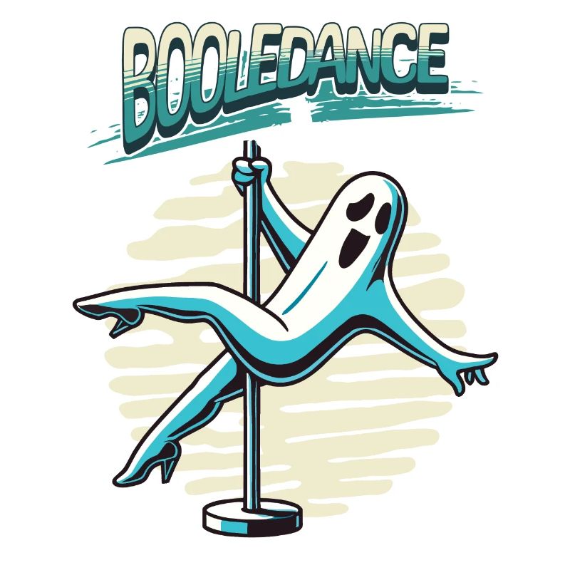 Danse booléenne drôle disant Pole Dance Ghost