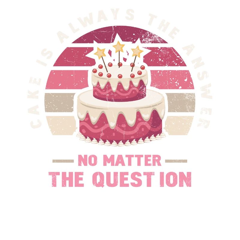 Cake is always the answer, whether for bakers