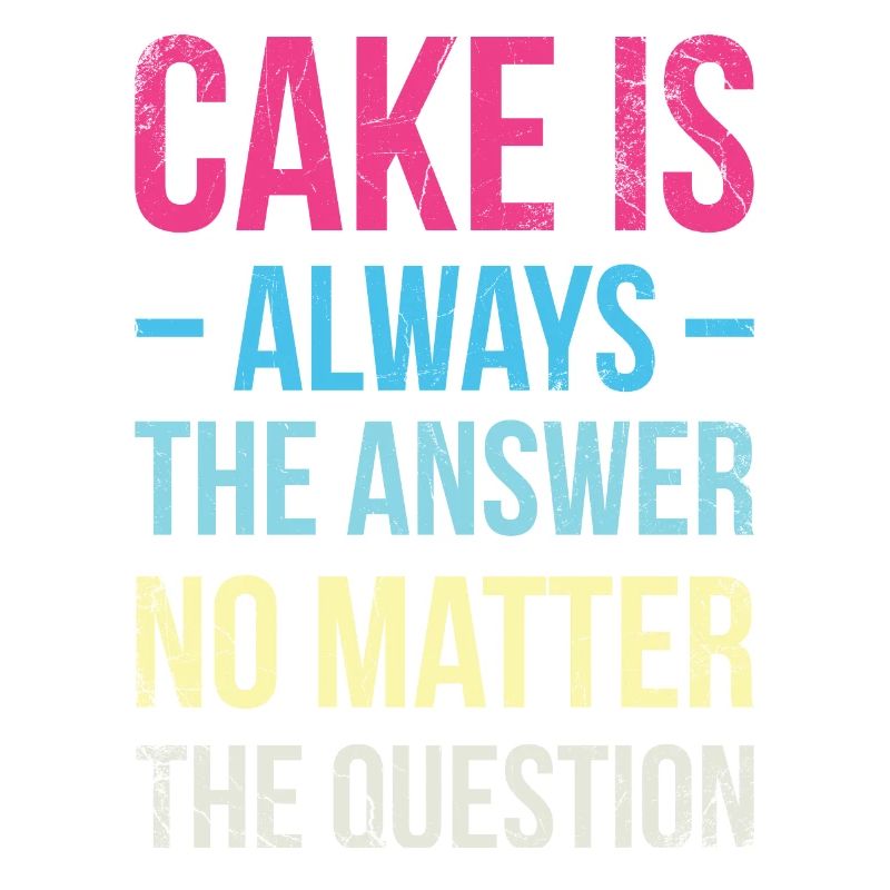 Cake is always the answer, whether for bakers