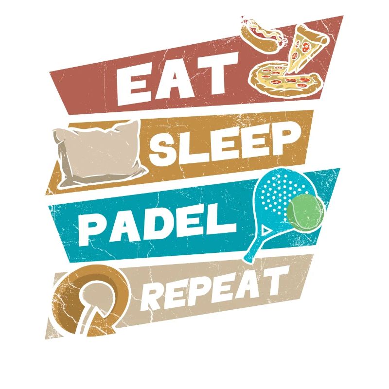 Manger du padel de sommeil Répéter