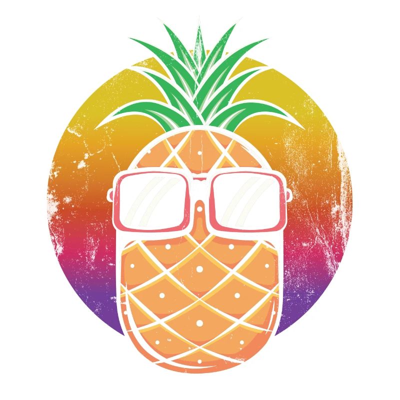 Pineapple Sunglasses Design For Beach Lovers