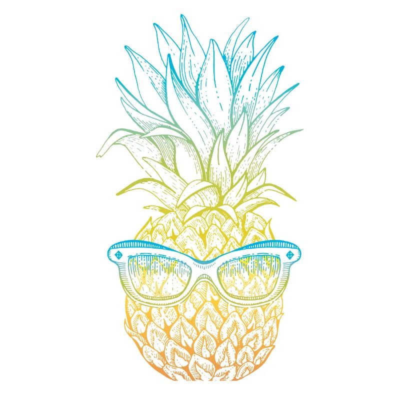 Pineapple Sunglasses Design For Beach Lovers