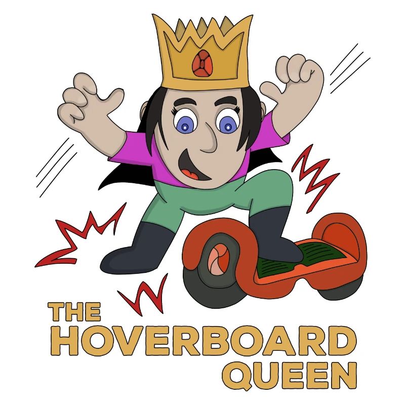 Die Hoverboard Queen