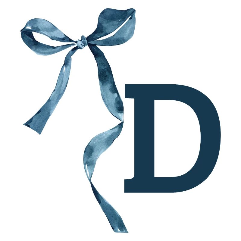 Monogramm Geschenkidee