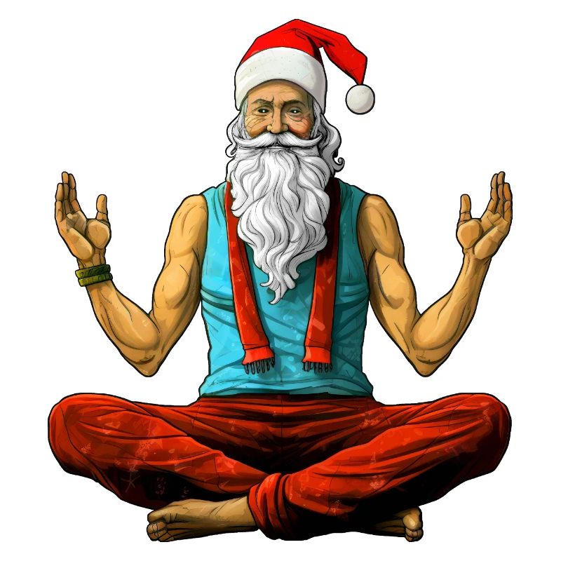 Meditation Christmas Yogi