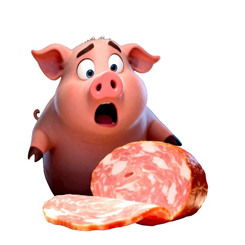 Verzweifeltes Schwein