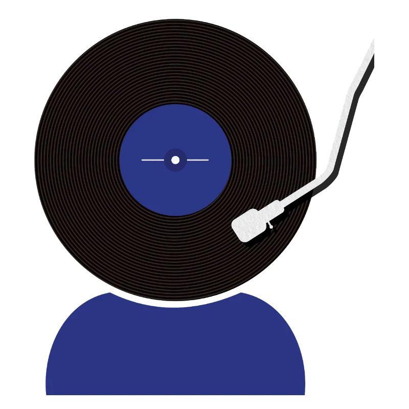 Schallplatten Kopf