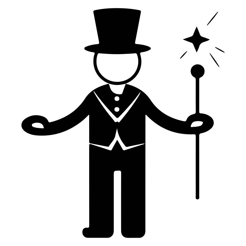 Magier Zauberer Zirkus