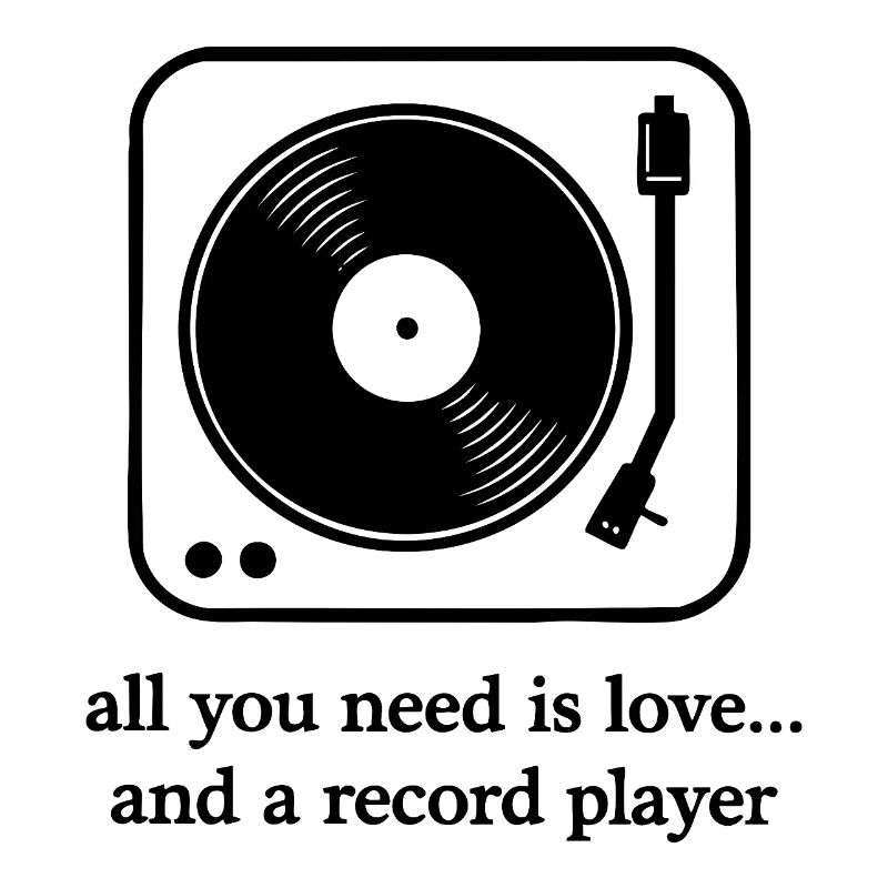 Plattenspieler – Love & Vinyl Statement