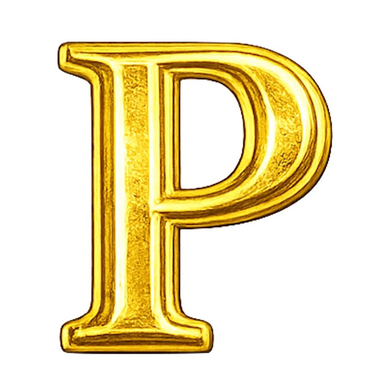 Goldenes P-Motiv
