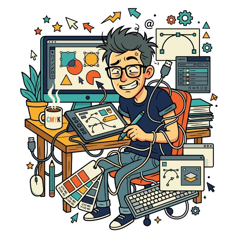 Chaos des workflows graphistes