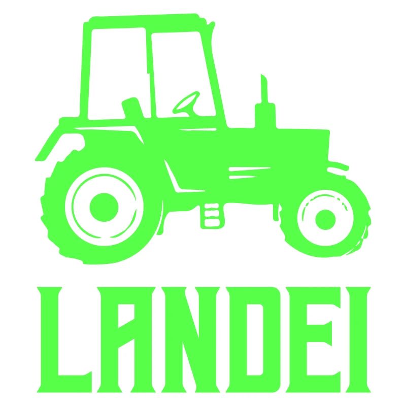 Traktor Silhouette Landei