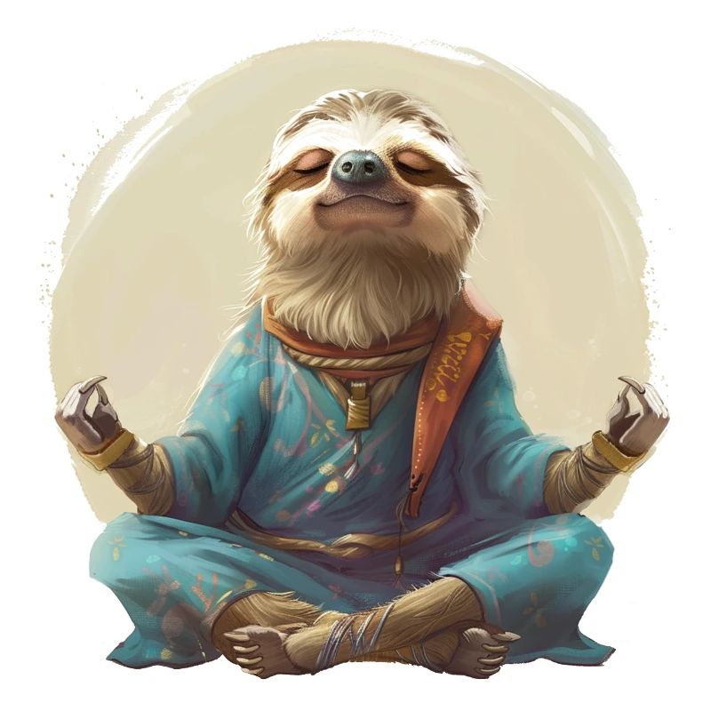 Trägheit in Meditation