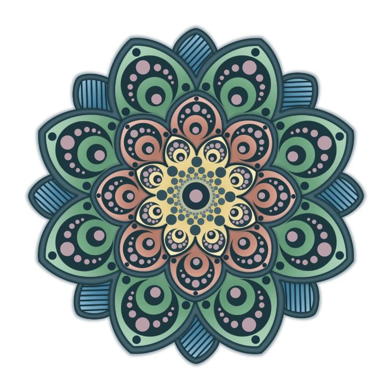 Mandala Blume