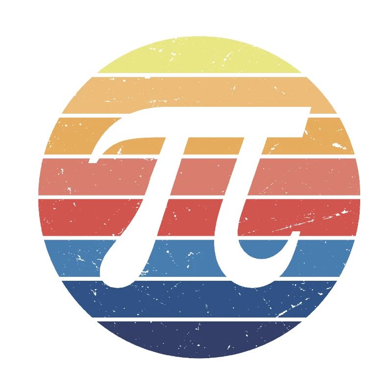 Mathe Pi Retro