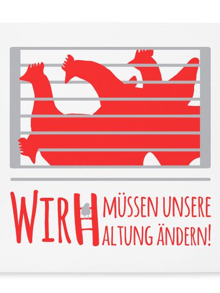 Stoppt MassenTierhaltung (Hühner-Edition)