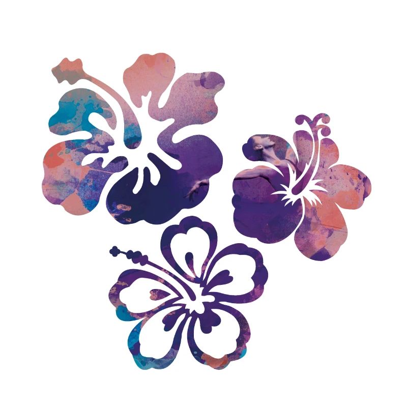 Blume,Lotus, kolibri,Malerei,blau,Blumen,lila