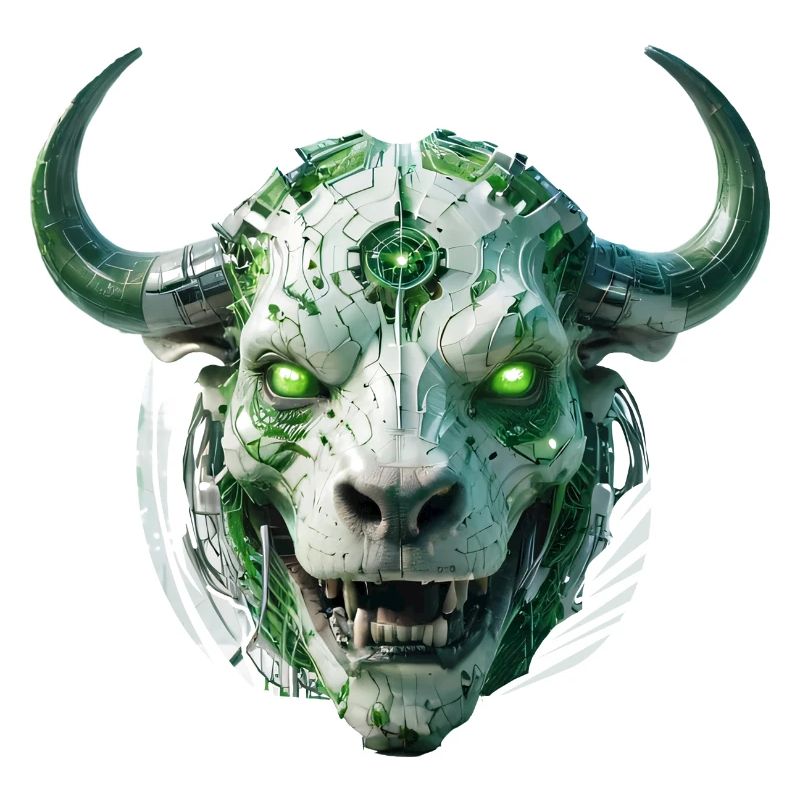 cyber bull scull