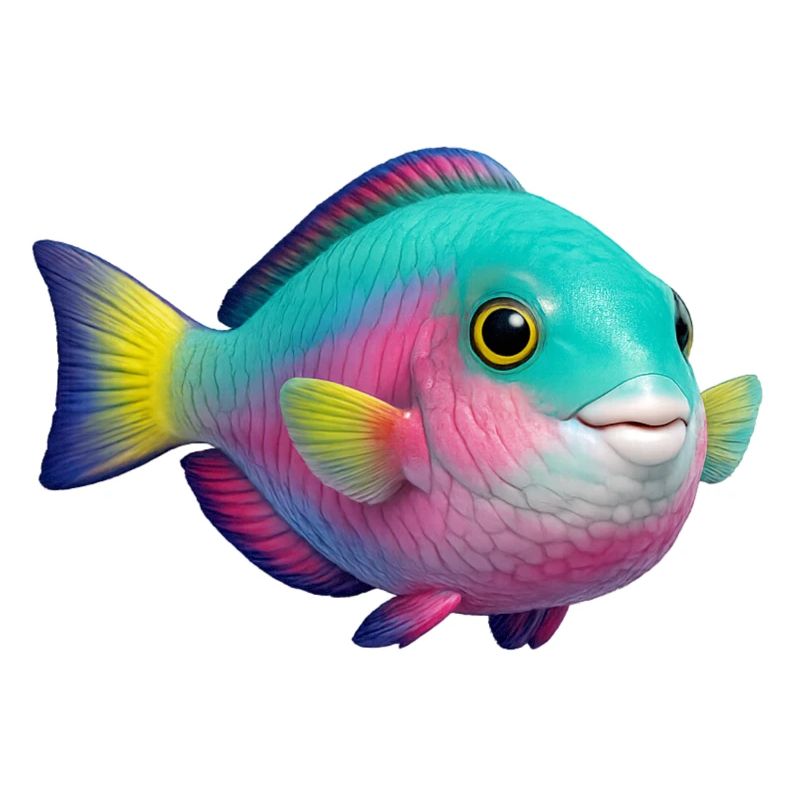 Regenbogenfisch Papageienfisch