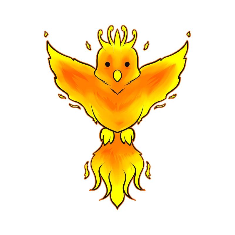 TINY PHOENIX - Sweet Phoenix Chick Flying