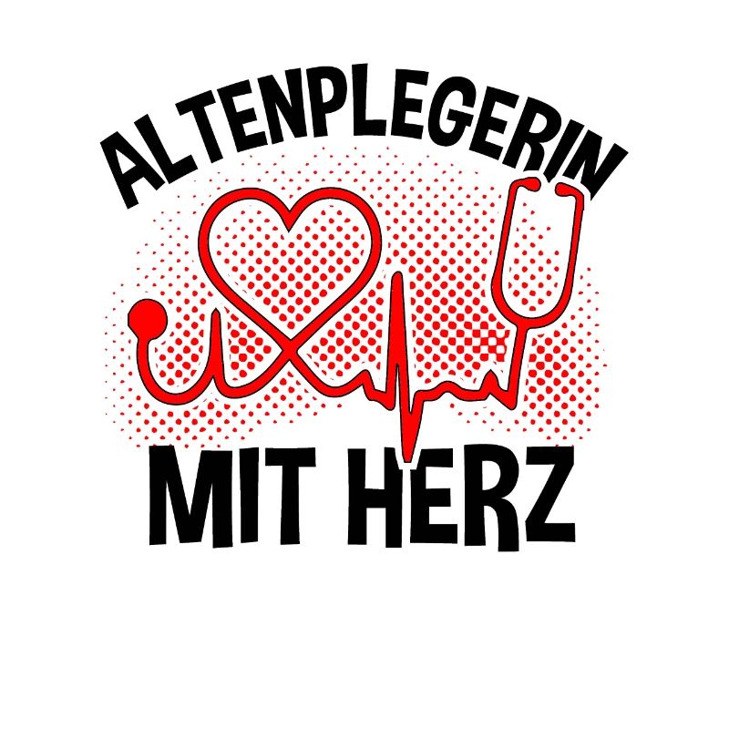 Altenpflegerin mit Herz