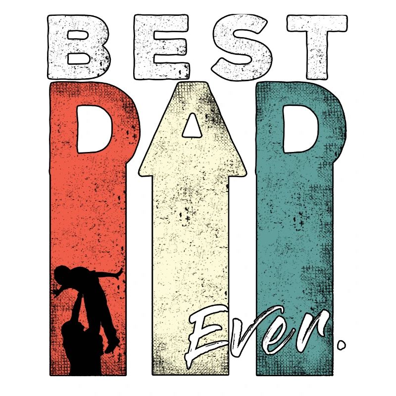 Best Dad Ever Retro Best Dad Expectant Dad