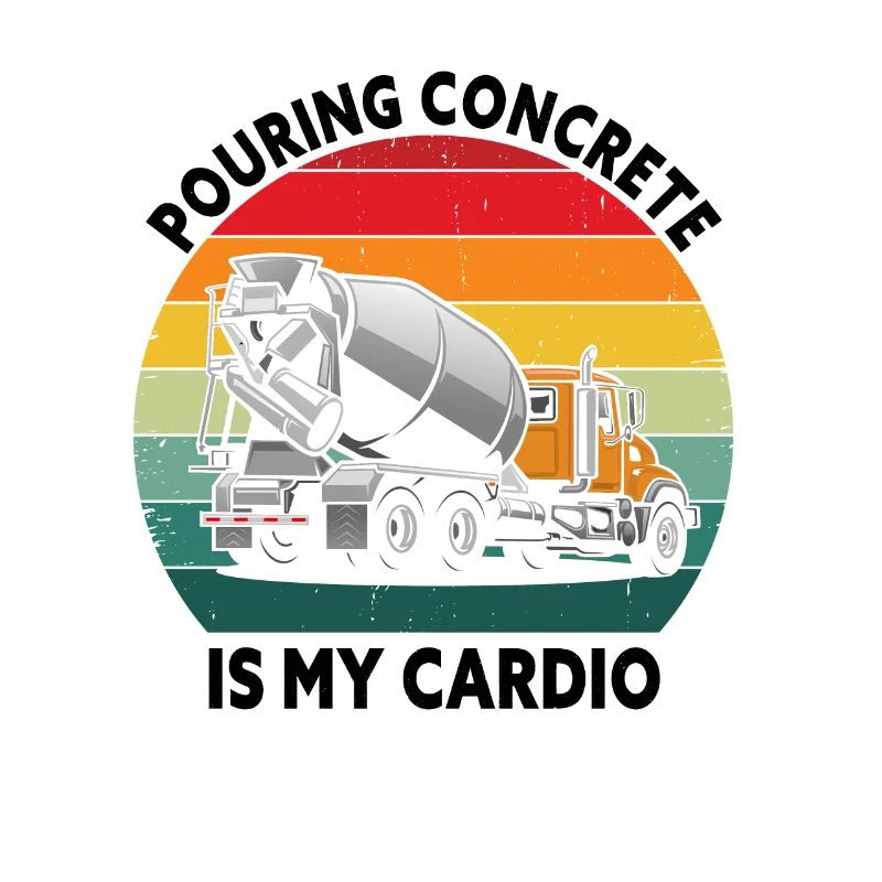 Conception de constructeur de béton pour les travailleurs de la construction et le chantier de construction