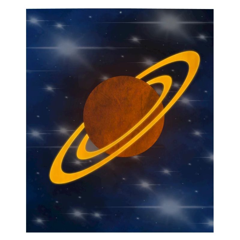 Planeten Design - Saturn