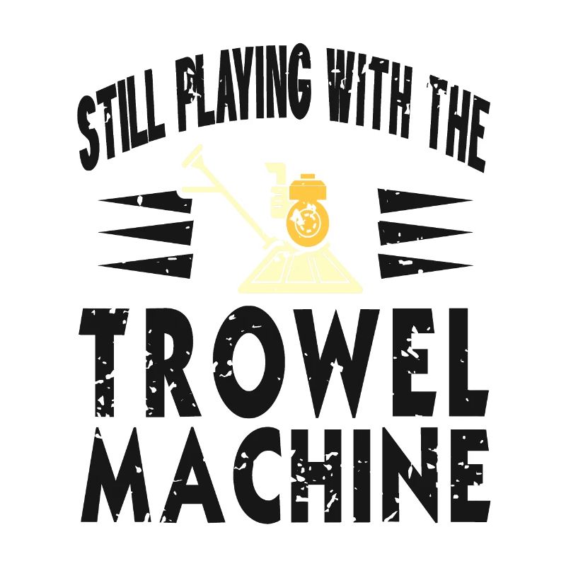 Concrete construction design for construction workers and construction site