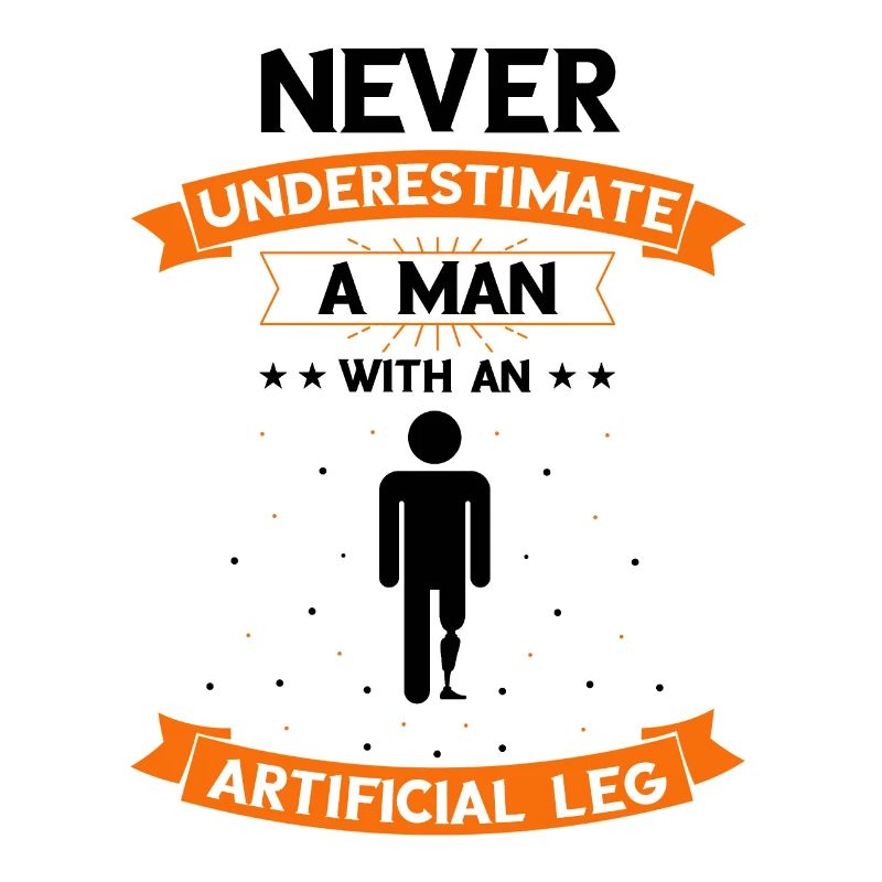 Artificial limb design for leg prosthesis