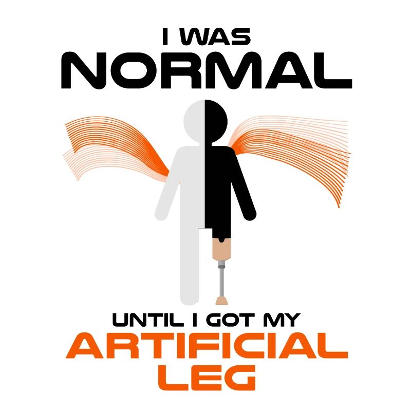 Artificial limb design for leg prosthesis