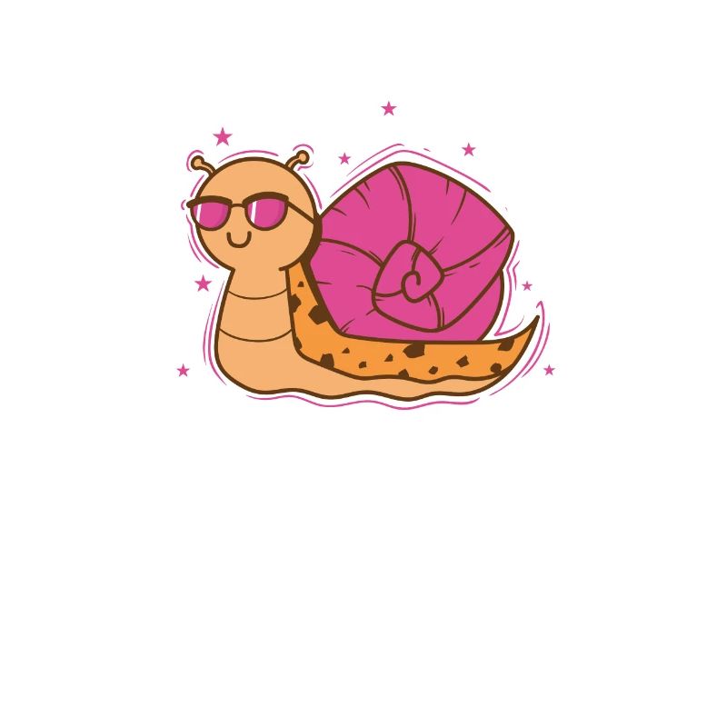 coole Schnecke Tier