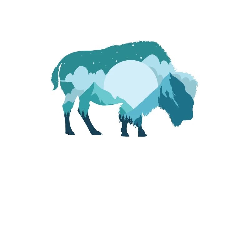 Bison Büffel Wildtier