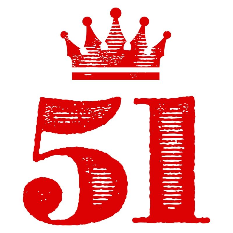 51 Zahl Krone
