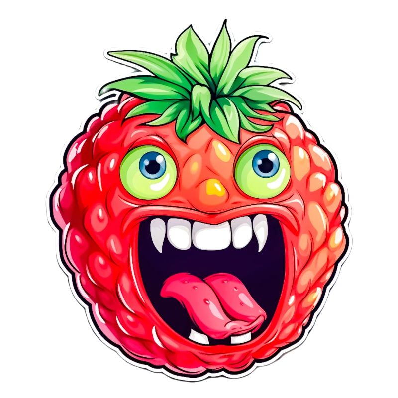 Freche Erdbeere