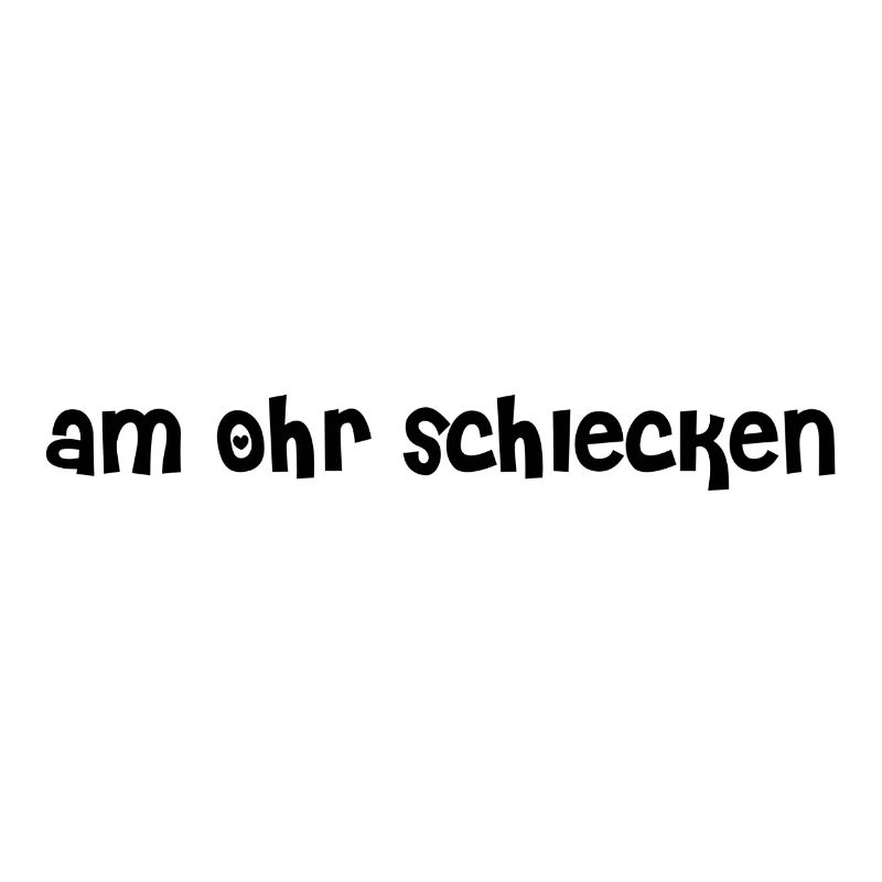 am Ohr schlecken